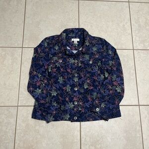 Christopher & Banks Graphic Dress Shirt!